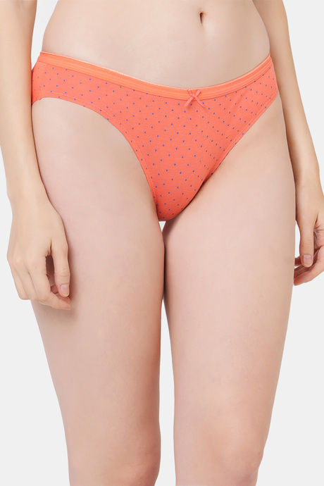 Soie Medium Rise Half Coverage Bikini Panty (Pack of 6) - Multicolor — image 11